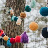 Pompom and Tassel Garlands