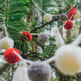 Christmas Pompom and Tassel Garlands