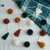 Pompom and Tassel Garlands