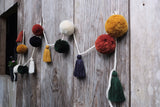 Pompom and Tassel Garlands