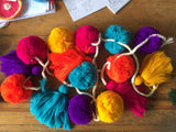 Pompom and Tassel Garlands